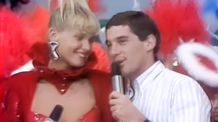 Xuxa y Airton Senna