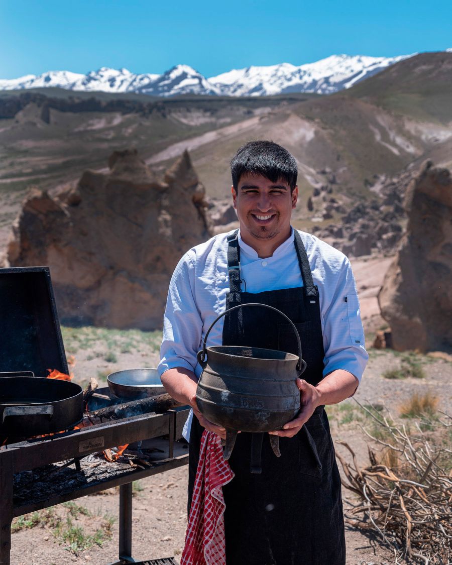 Neuquen chef paisaje