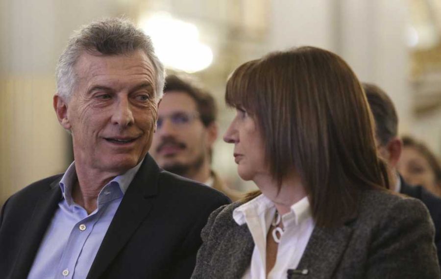 Patricia Bullrich y Mauricio Macri