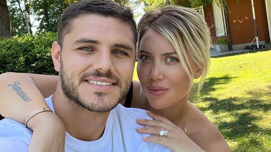 Wanda Nara y Mauro Icardi 