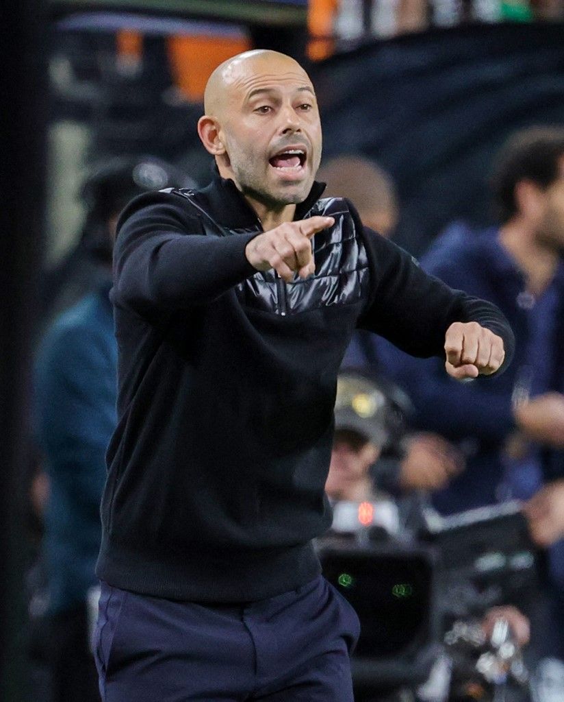 Mascherano en su debut como DT del Inter Miami