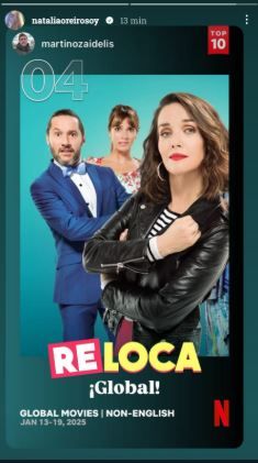 La película protagonizada por Natalia Oreiro y Diego Torres que se convirtió en las más vistas de Netflix: de qué trata