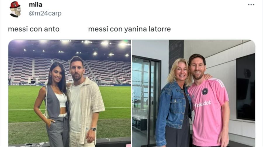 Memes Yanina Latorre y Messi