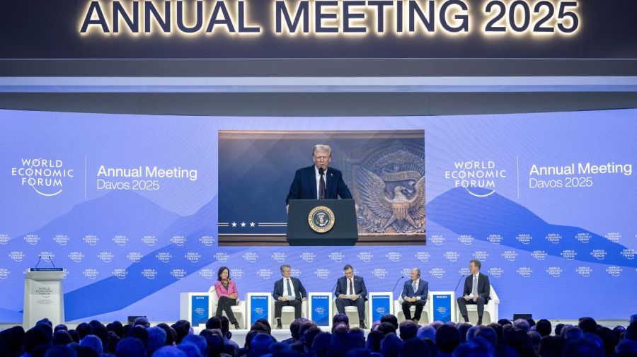 Donald Trump en el Foro Económico de Davos