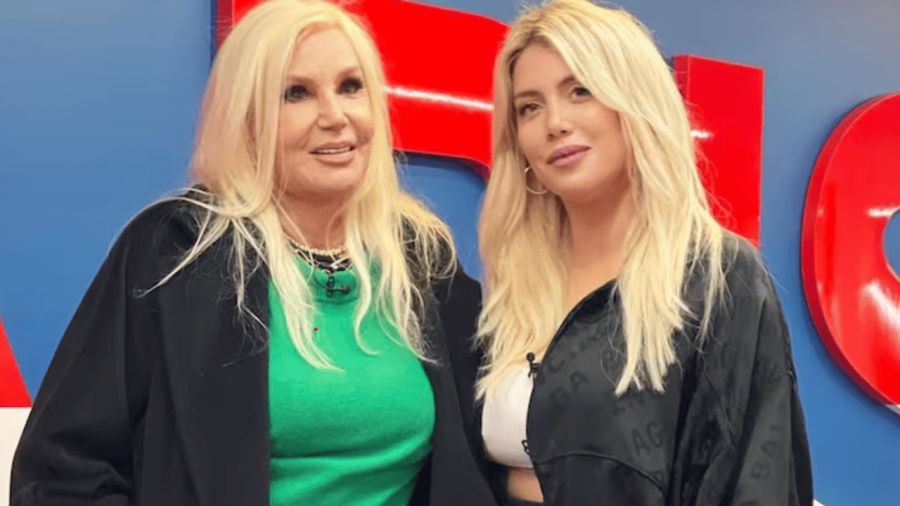 Wanda Nara y Susana Giménez 