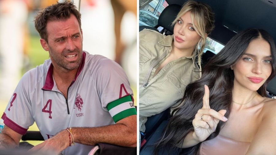 Facundo Pieres, Wanda Nara y Zaira Nara