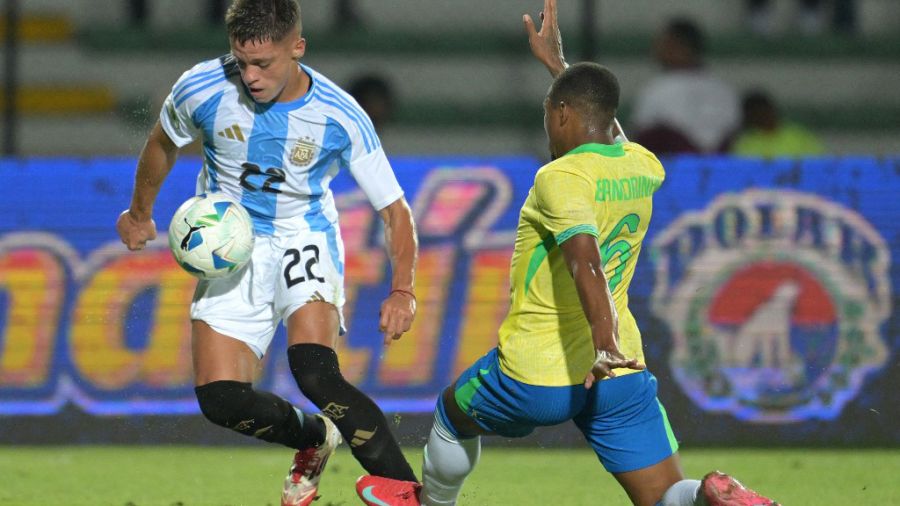 Argentina Sub20 aplastó a Brasil 6-0.