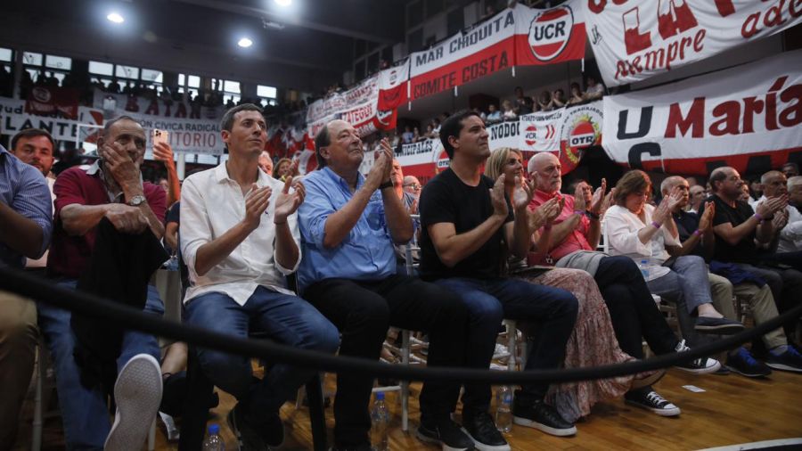 El acto radical que encabezó Maxi Abad en Mar del Plata.