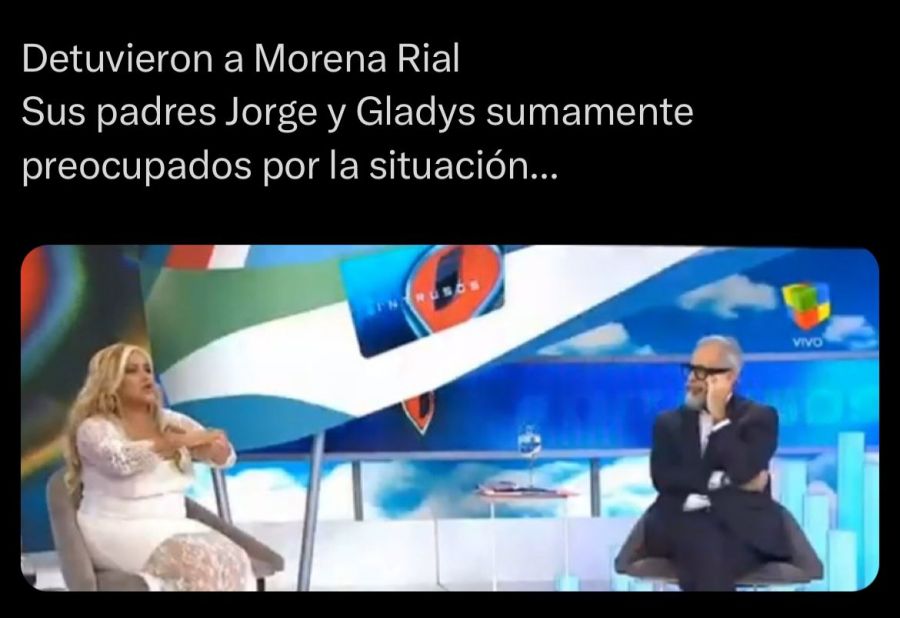 Los mejores memes tras la detención de Morena Rial