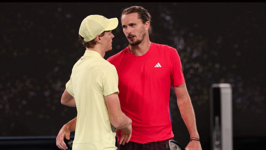 Sinner venció a Zverev en la final de Australia.