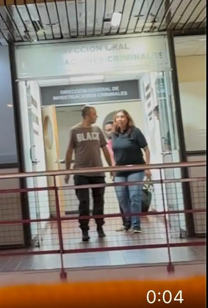 Detención de Natalia García