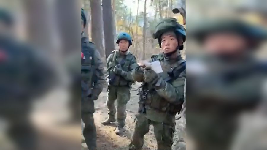 Soldados Norcoreanos en Kursk