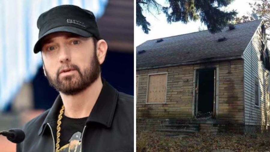 La casa de la infancia de Eminem 