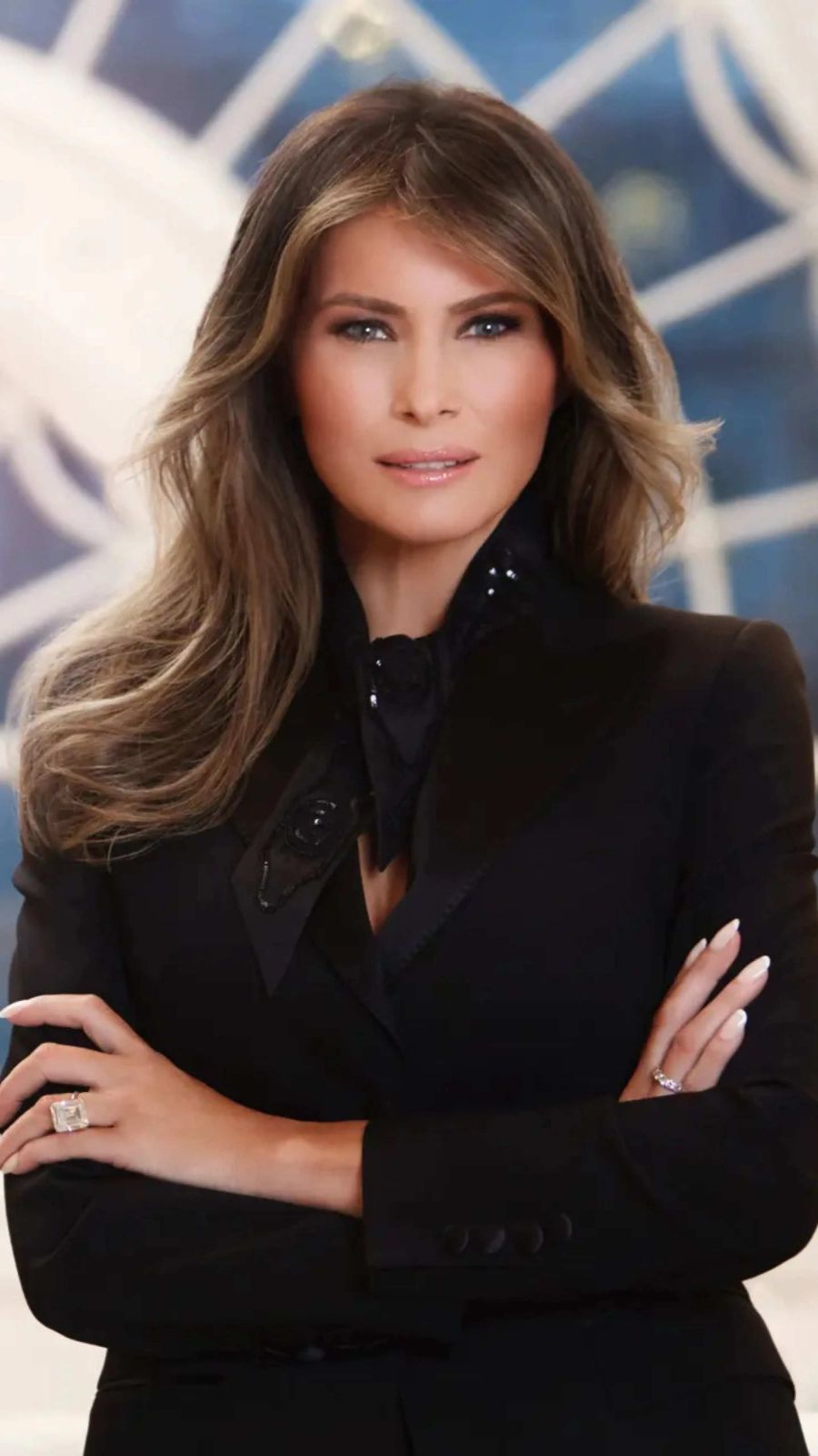 Melania Trump y su nuevo retrato oficial 