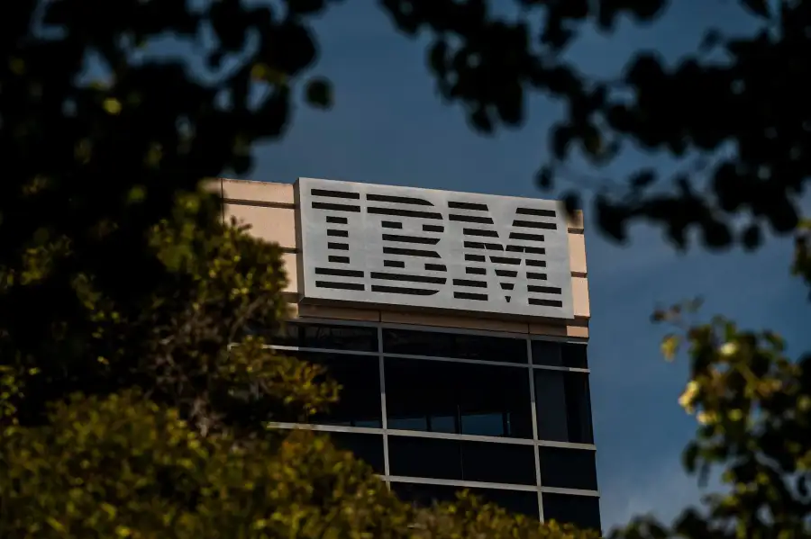IBM Headquarters Ahead Of Earnings Figures