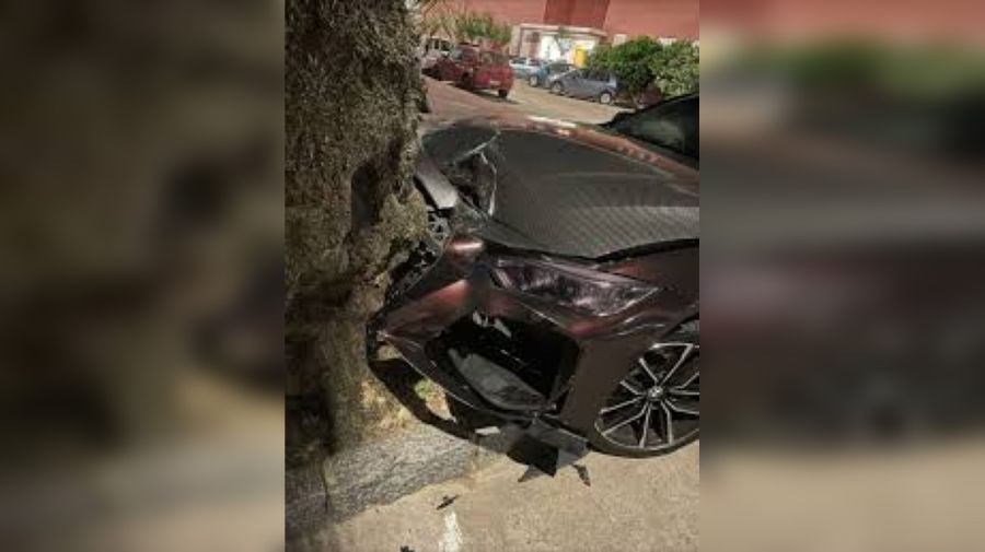 Francisco Tinelli tuvo un accidente en Punta del Este