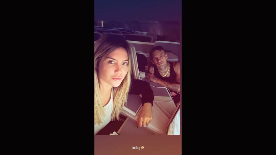 Icardi, La China, Wanda y los aviones