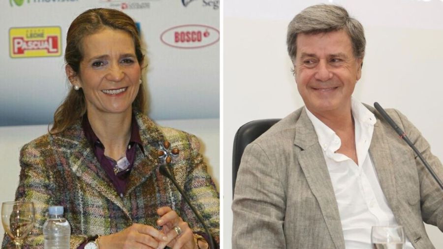 Infanta Elena y Cayetano Martínez de Irujo