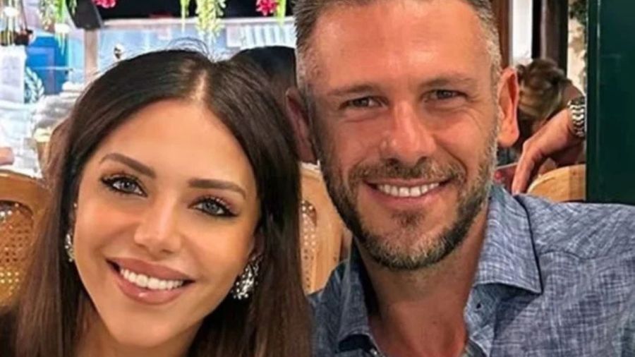 Martín Demichelis y Evangelina Anderson 