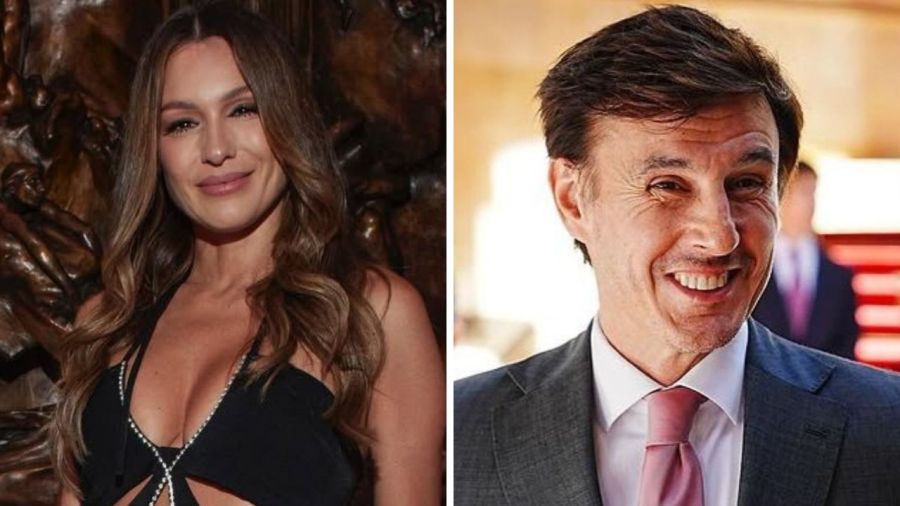 Pampita y Roberto García Moritán