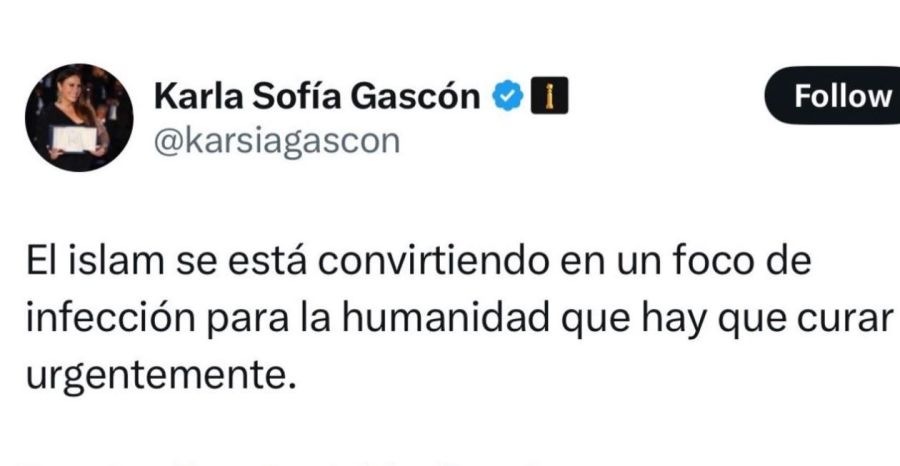 Escandalo con tuits de Karla Sofia Gascon