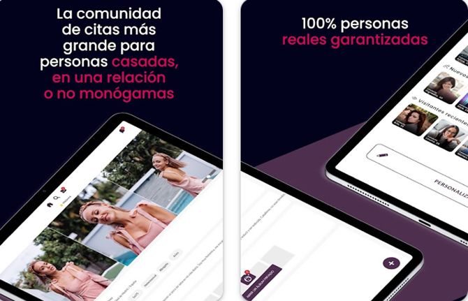 La app en móviles