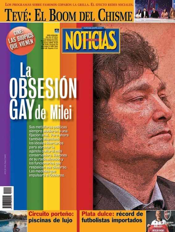 La obsesión gay de Milei