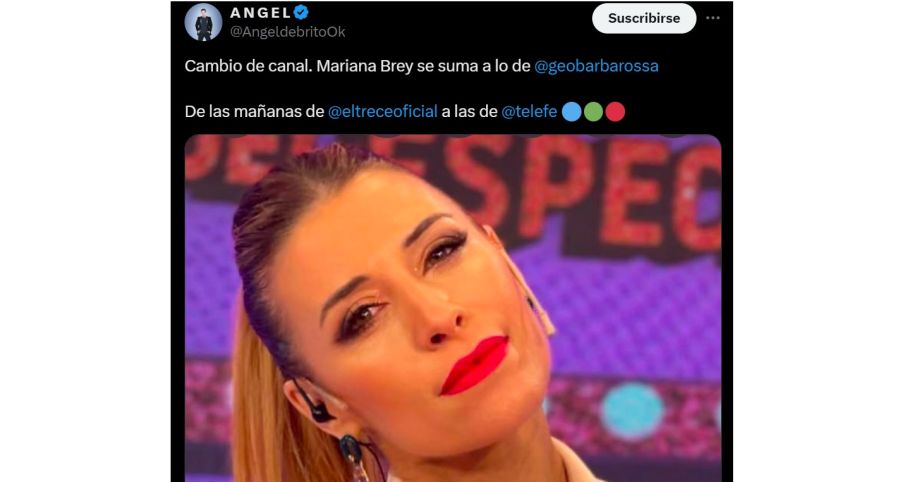 Mariana Brey debutará en Telefe