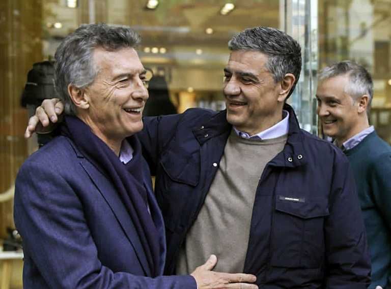 Mauirico Macri junto a Jorge Macri