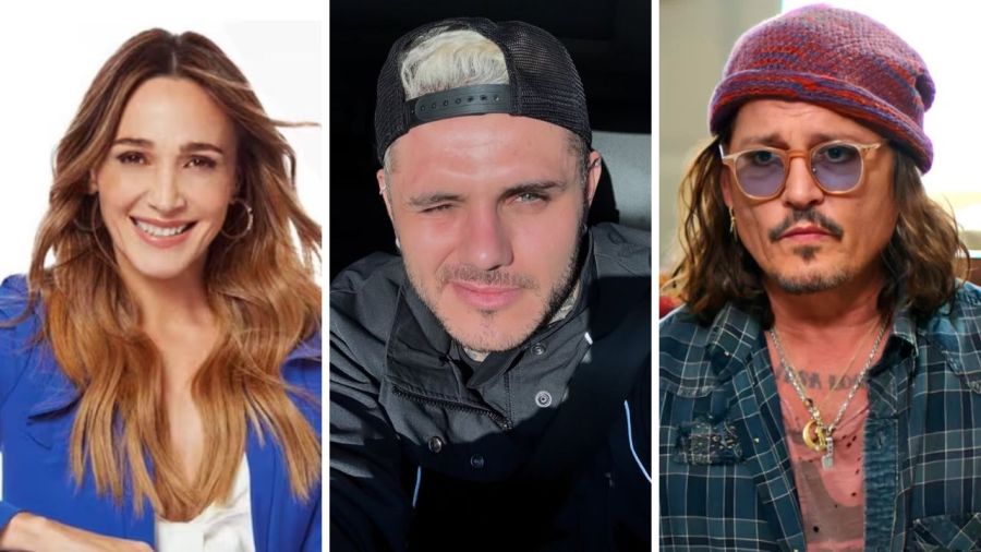 Vero Lozano, Mauro Icardi y Johnny Depp