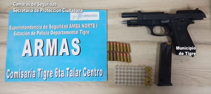 Arma usada en el ataque de El Talar