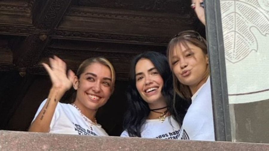 Lali y María Becerra juntas en la Marcha del Orgullo LGBTIQ+