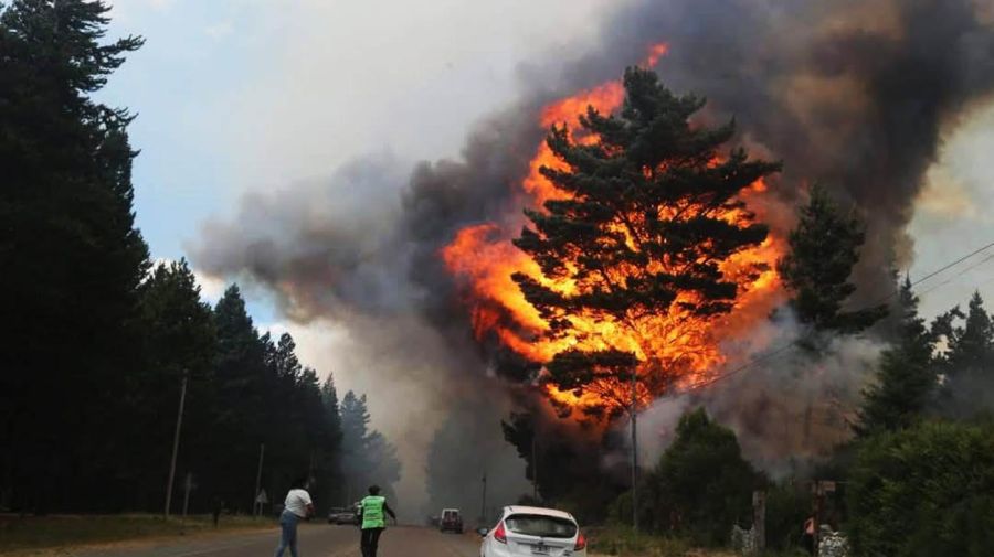 incendios en Chubut