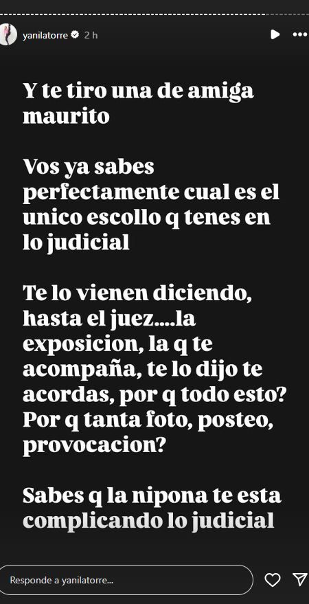 Yanina Latorre contra Mauro Icardi y China Suárez