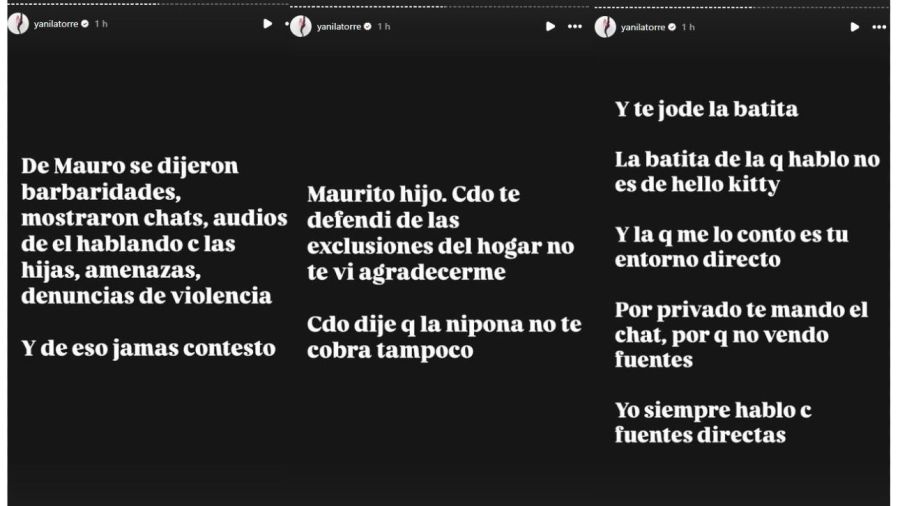 Yanina Latorre contra Mauro Icardi y China Suárez