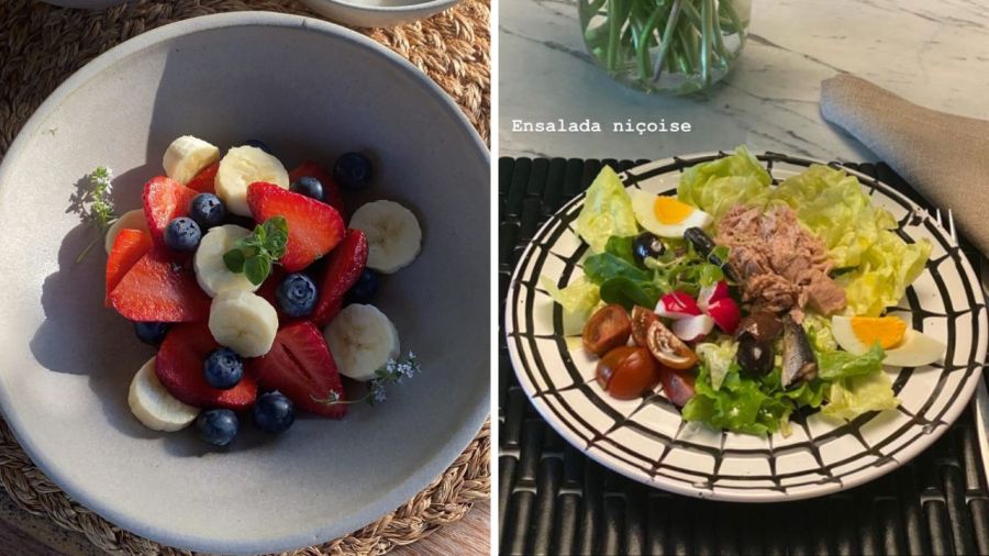 Las saludables comidas de Juliana Awada