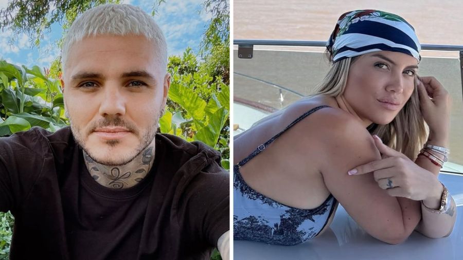 Mauro Icardi y Wanda Nara