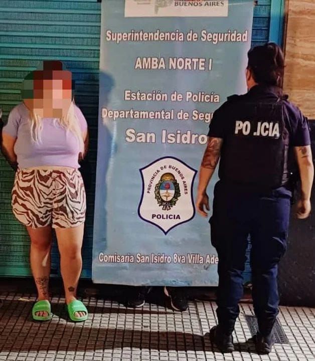 Así detuvieron a Morena Rial por segunda vez en San Isidro