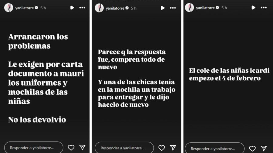 Mauro Icardi se negó a entregar las mochilas de Isabella y Francesca