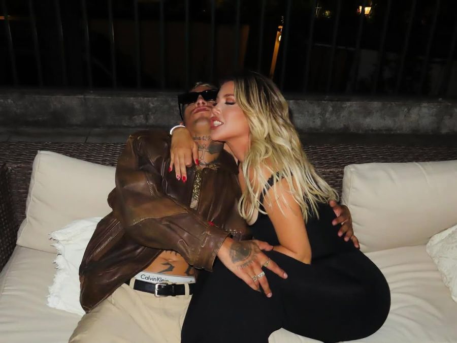 Wanda Nara y L-Gante