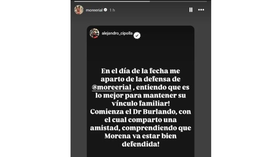 Fernando Burlando es el nuevo abogado de Morena Rial