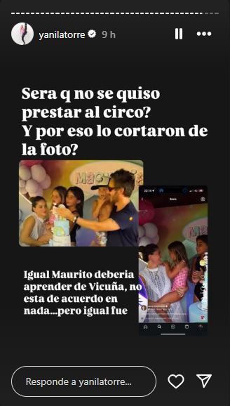 Filtraron la foto familiar original que la China Suárez editó para que no salga Benjamín Vicuña