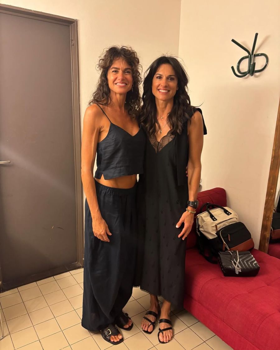 Florencia Raggi y Gabriela Sabatini 