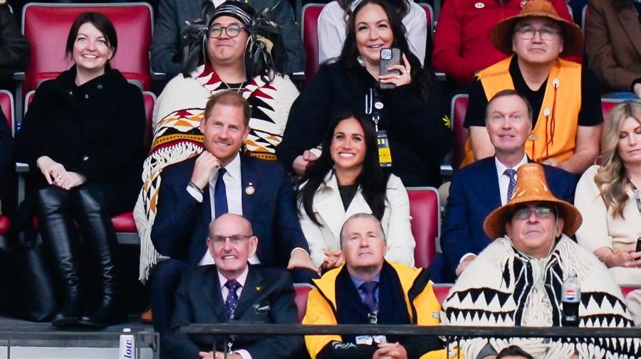 Harry y Meghan en los juegos Invictus.