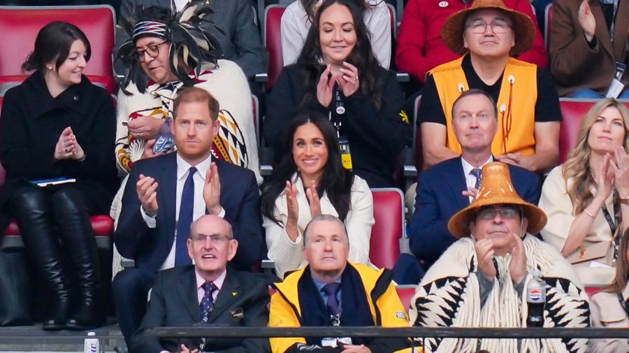 Harry y Meghan en los juegos Invictus.