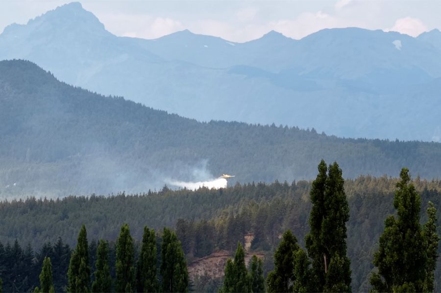 Incendios en la Patagonia