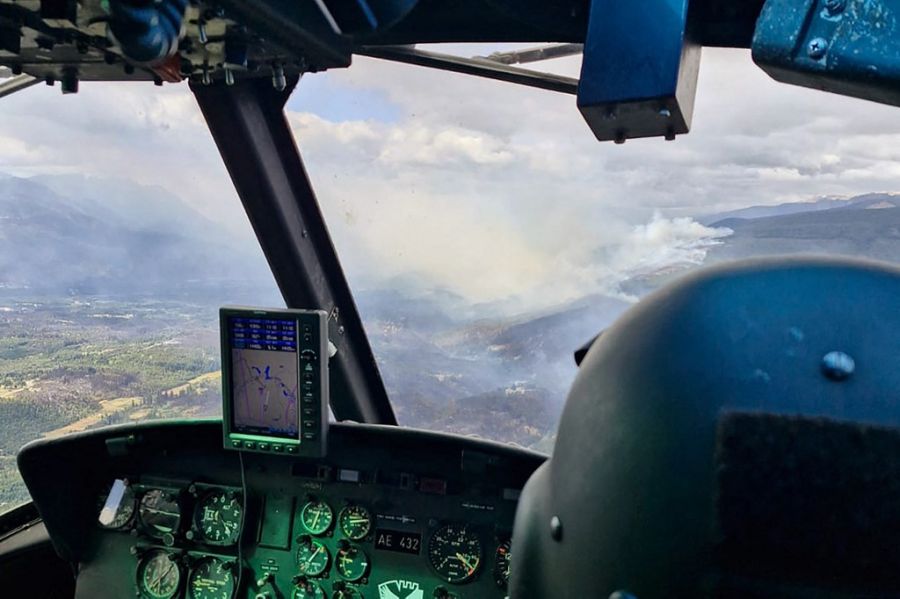 Incendios en la Patagonia