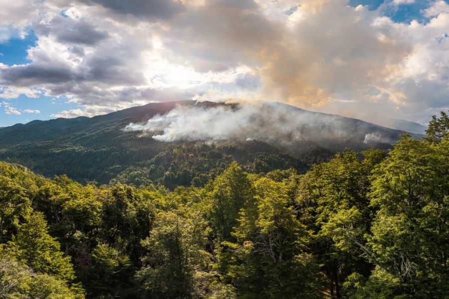 Incendios en la Patagonia