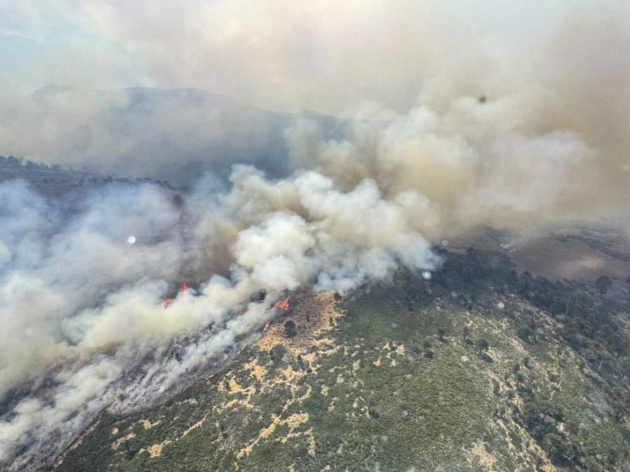 Incendios en la Patagonia