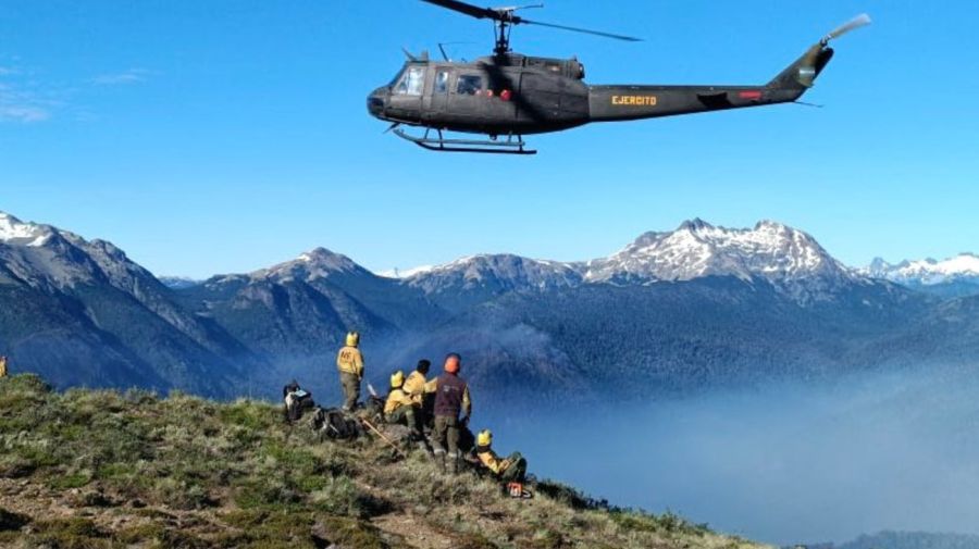 Incendios en la Patagonia